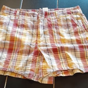 Sonoma Plaid Bermuda Shorts